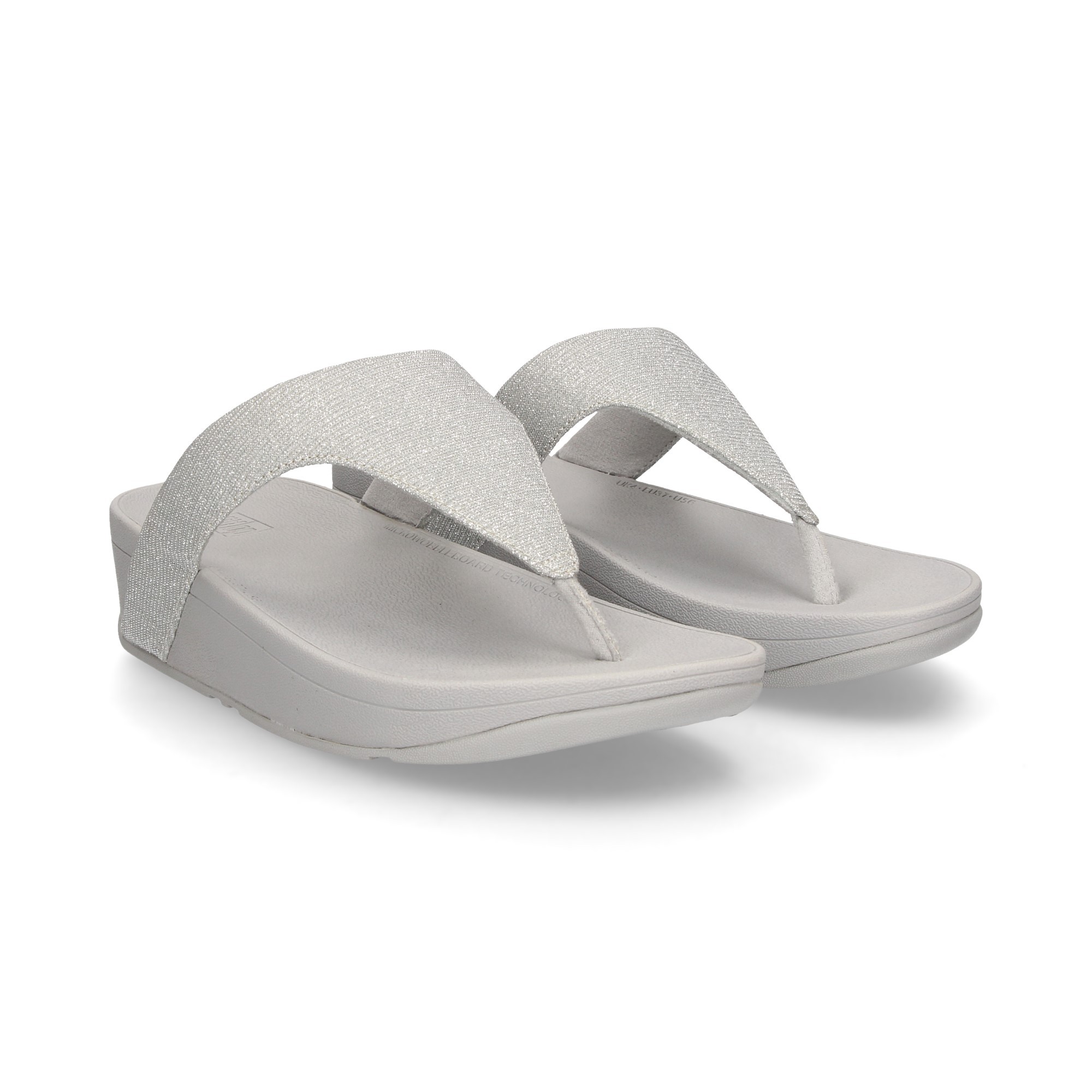 FITFLOP Sandalias cuña de Mujer R24 SILVER 011