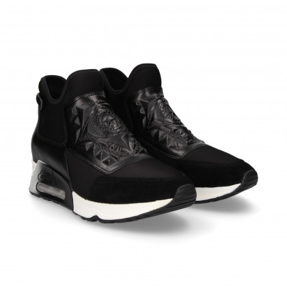 BLACK NEOPRENE SPORTS SHOE