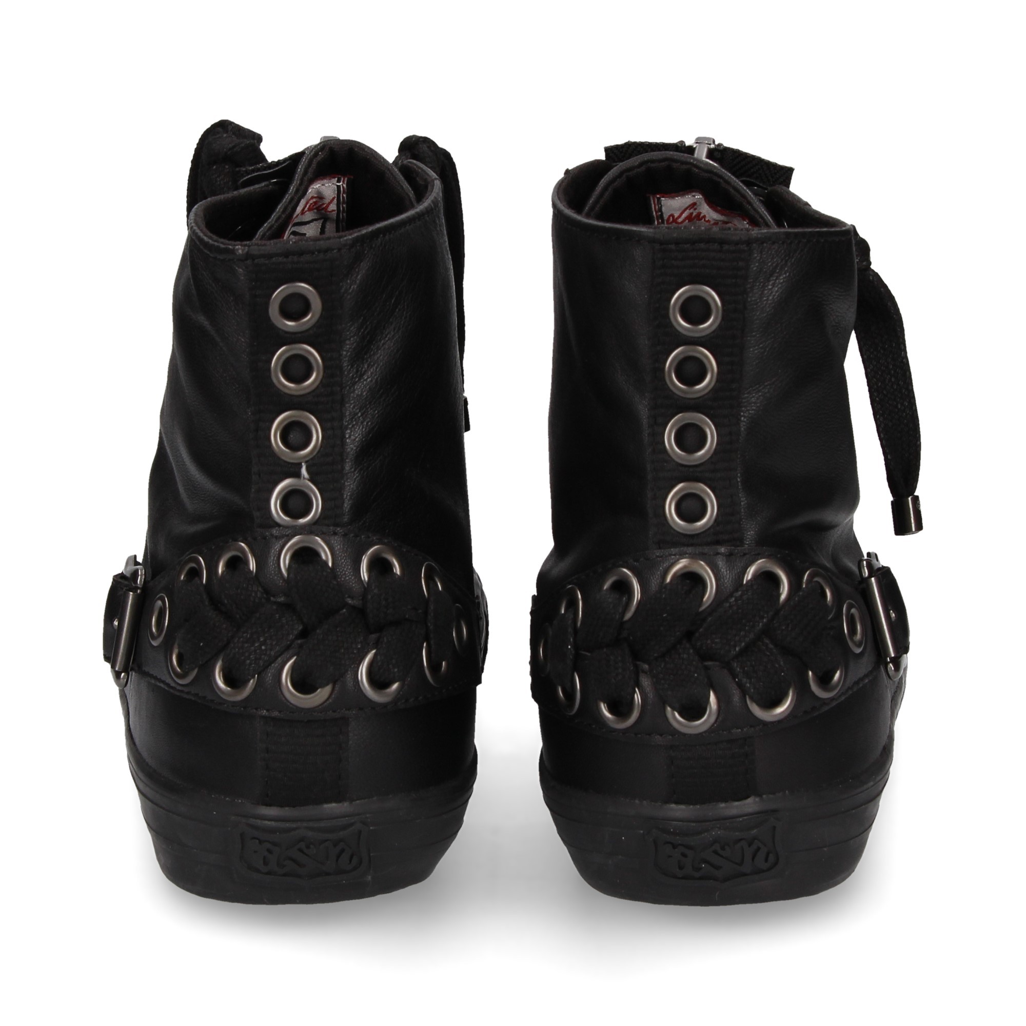 botin-acordonado-cremallera-piel-negro