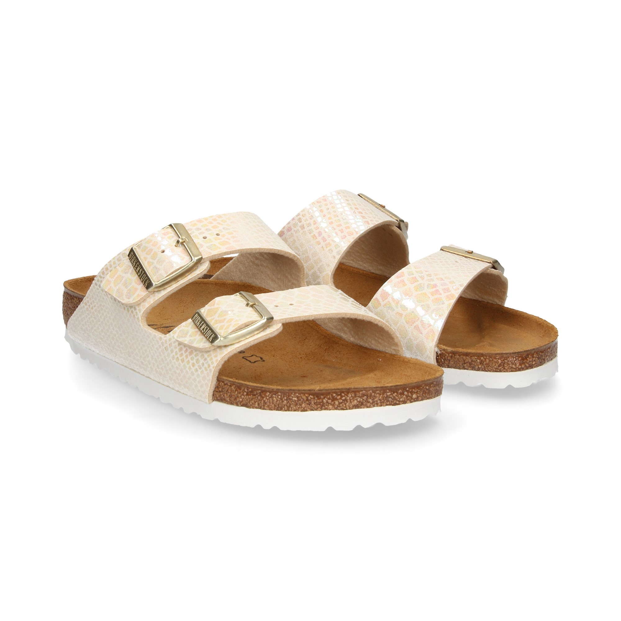 BIRKENSTOCK Women's Flat sandals 57623 CREAM