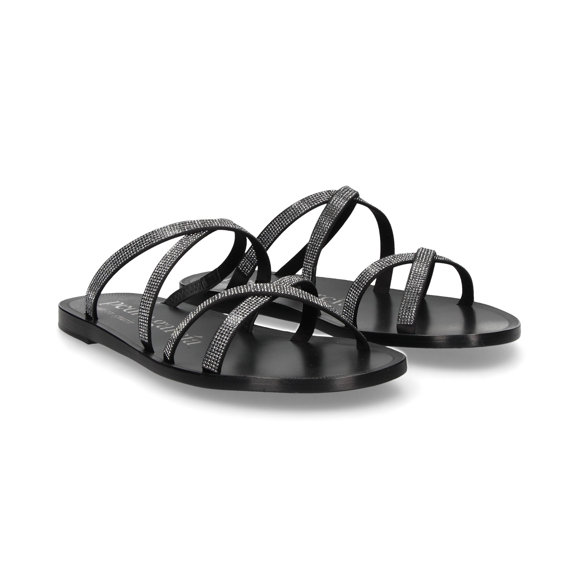 PEDRO GARCIA Women s Flat sandals ZARELLA NEGRO