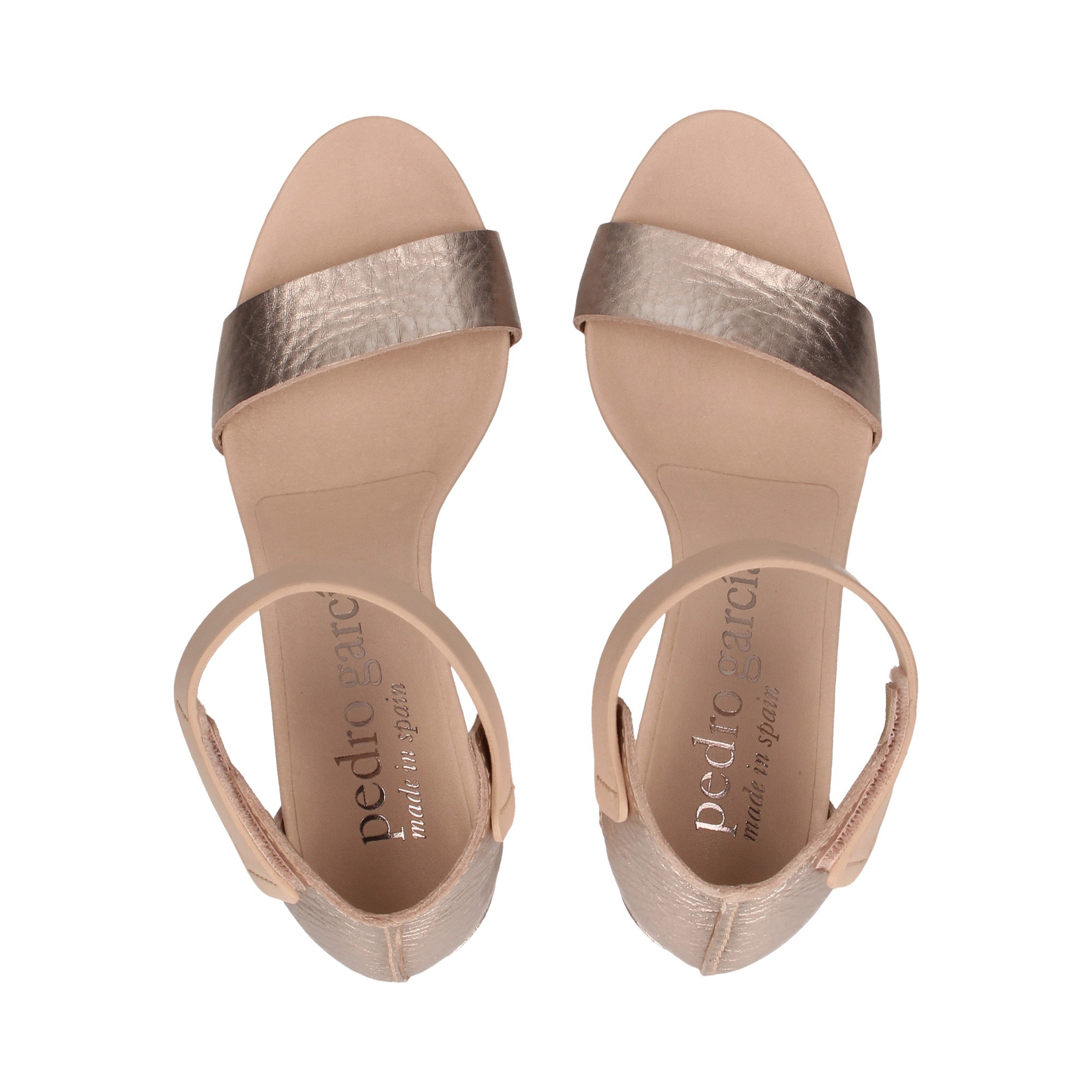 sandal-velcro-heel-metallic