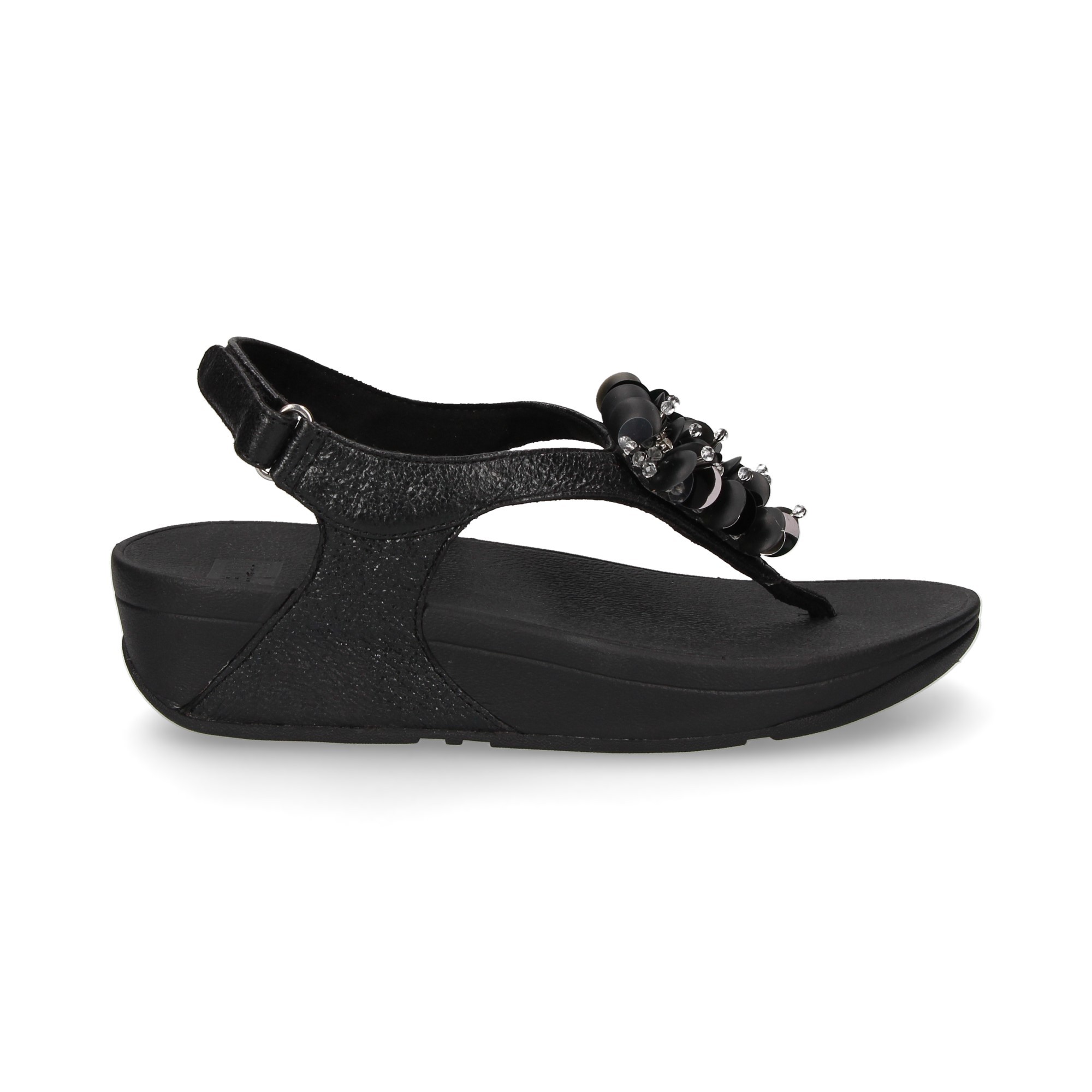 FITFLOP Women s wedge sandals I37 001 NEGRO