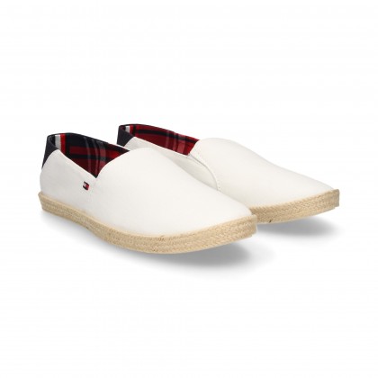 TEXTILE ESPADRILLES WHITE/BLUE