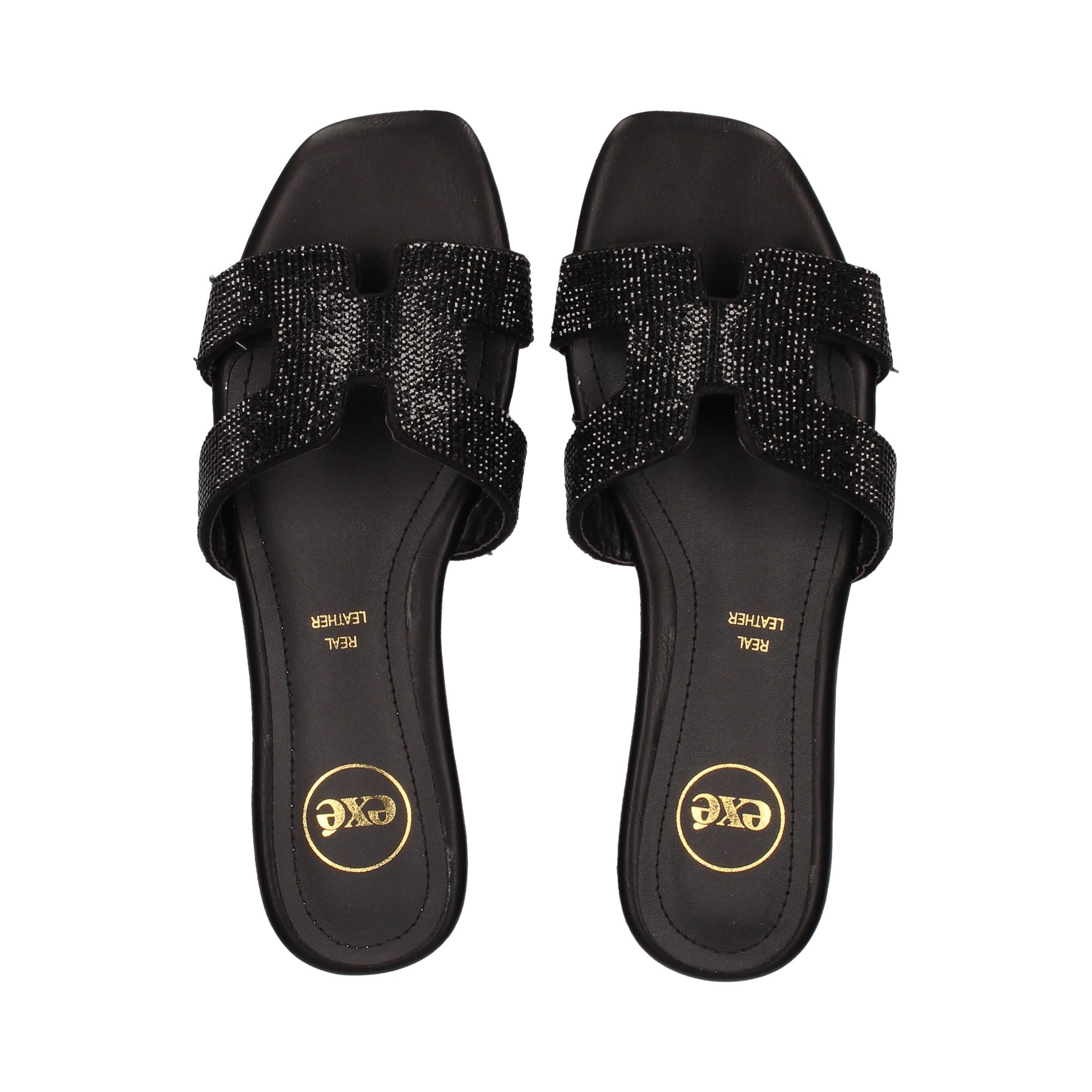EXE Women's Flat sandals HY-1560106C NEGRO