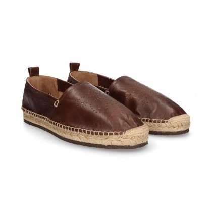 ESPADRILLE HACHÉE MOKA