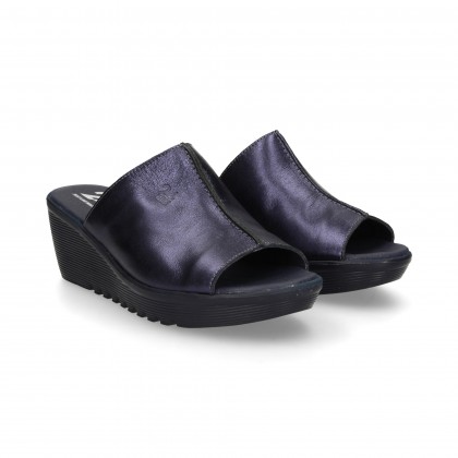 Sandalias 24 Hrs Cuña Calada Taupe