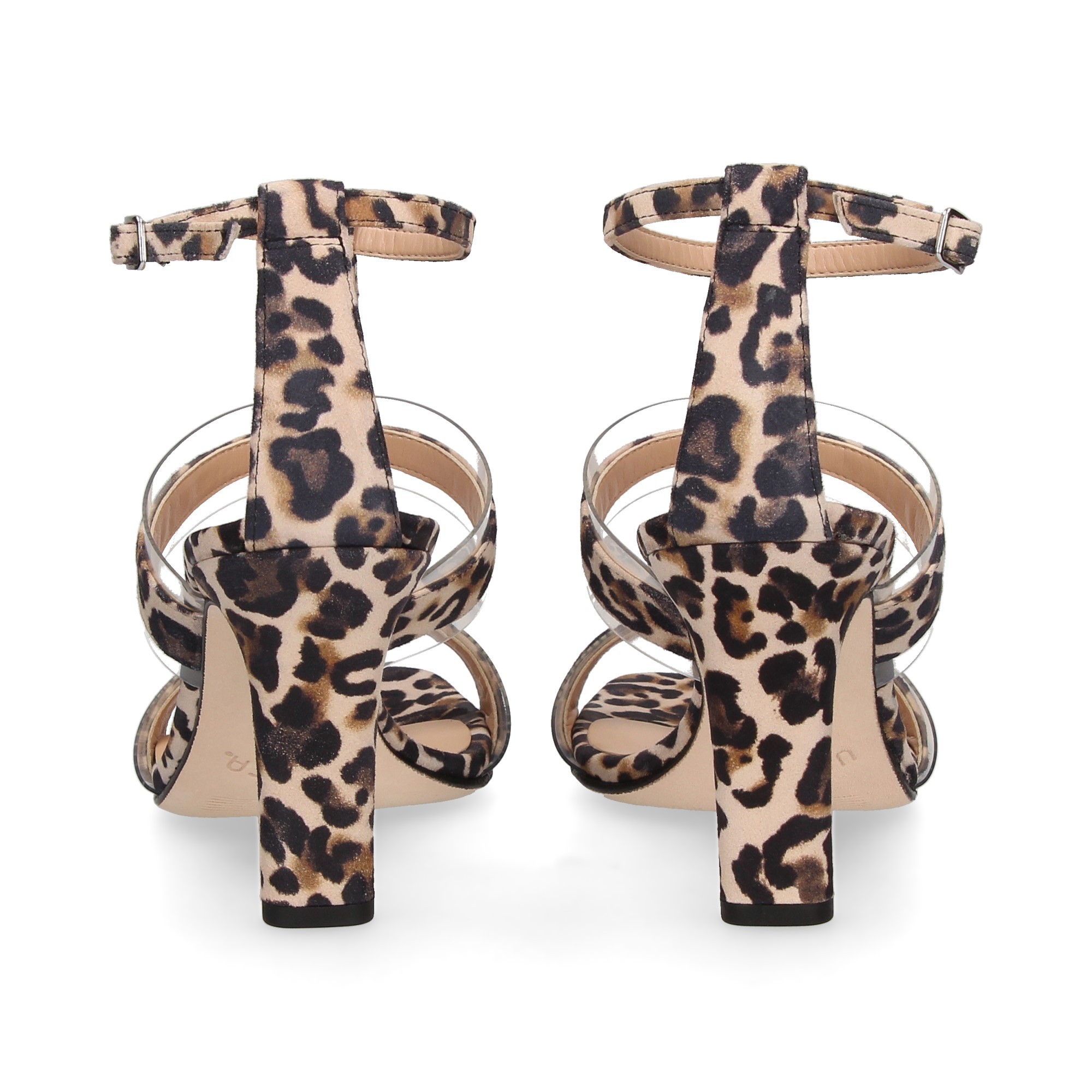 sandal-3-strips-vinyl-nobuck-leopard