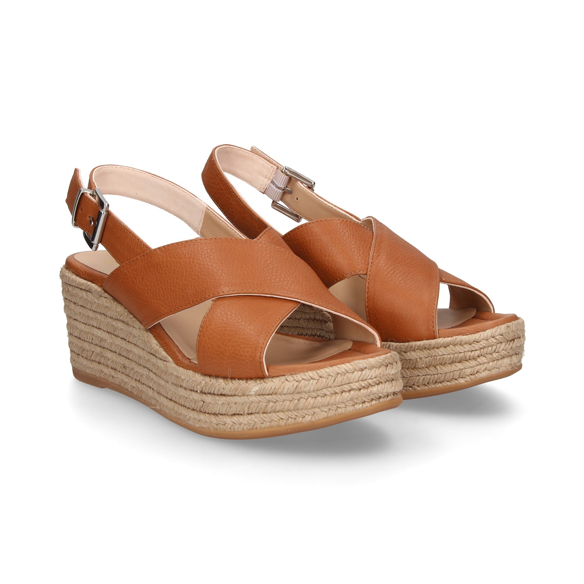 UNISA Sandalias cuña de Mujer KENSA_STY CUERO