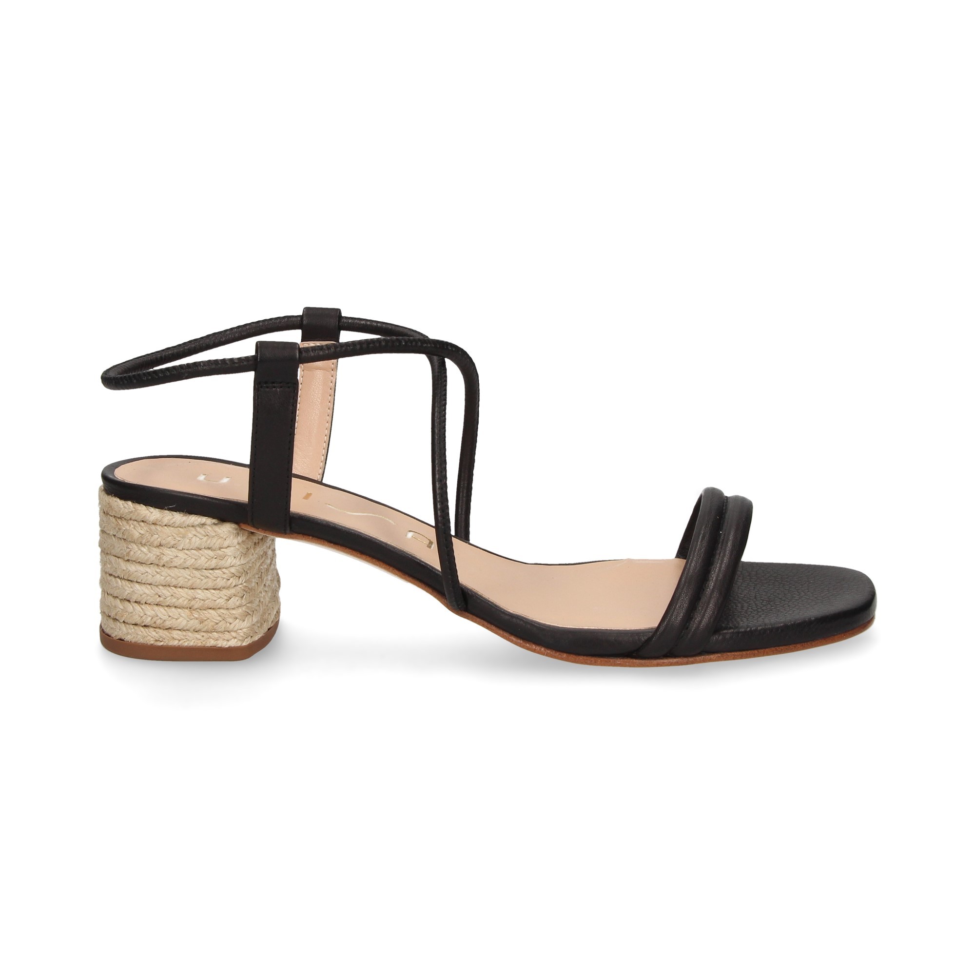 black-leather-cross-jute-heel-sandal