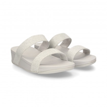 TWO-STRAP SANDAL SILVER