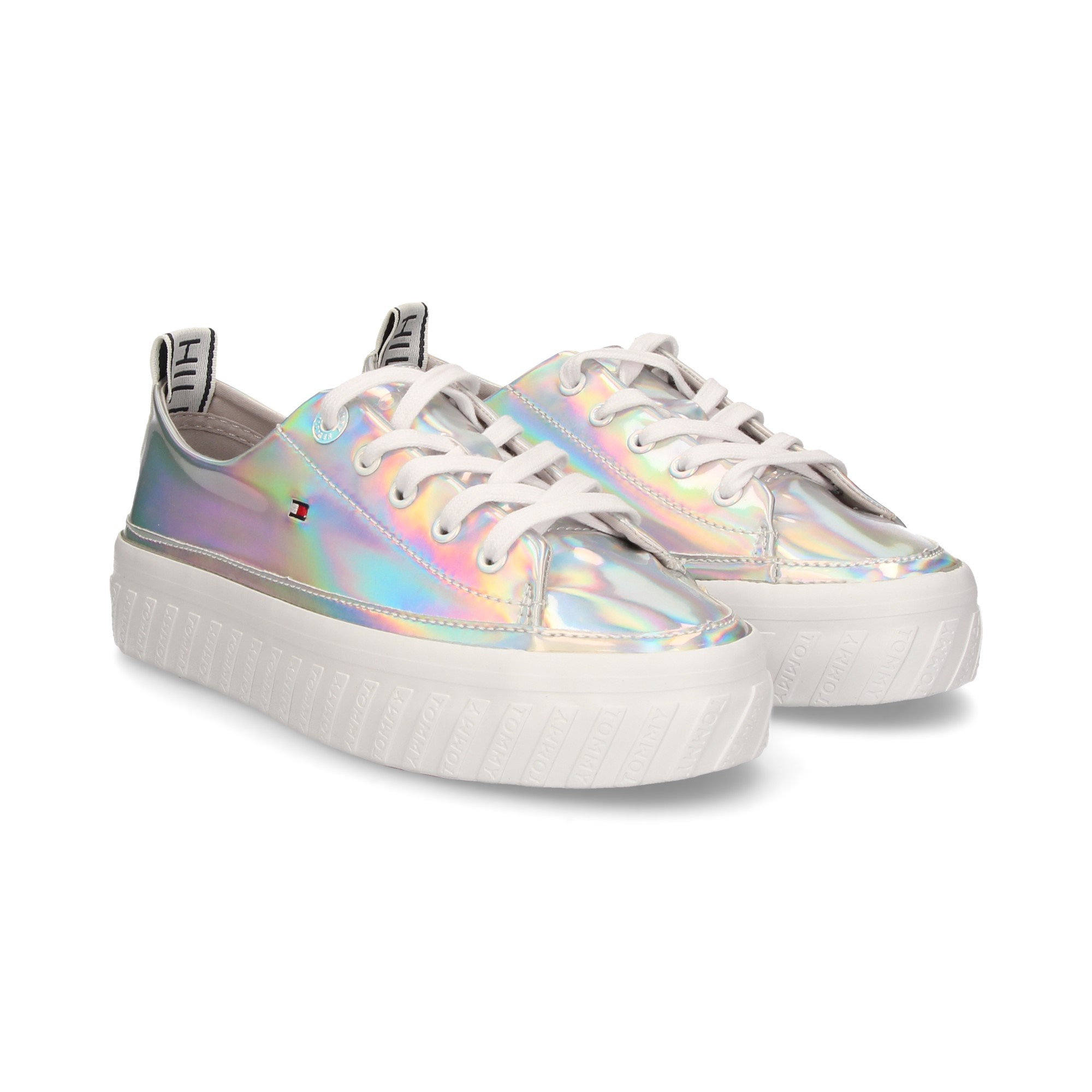 tommy hilfiger sneaker iridescent