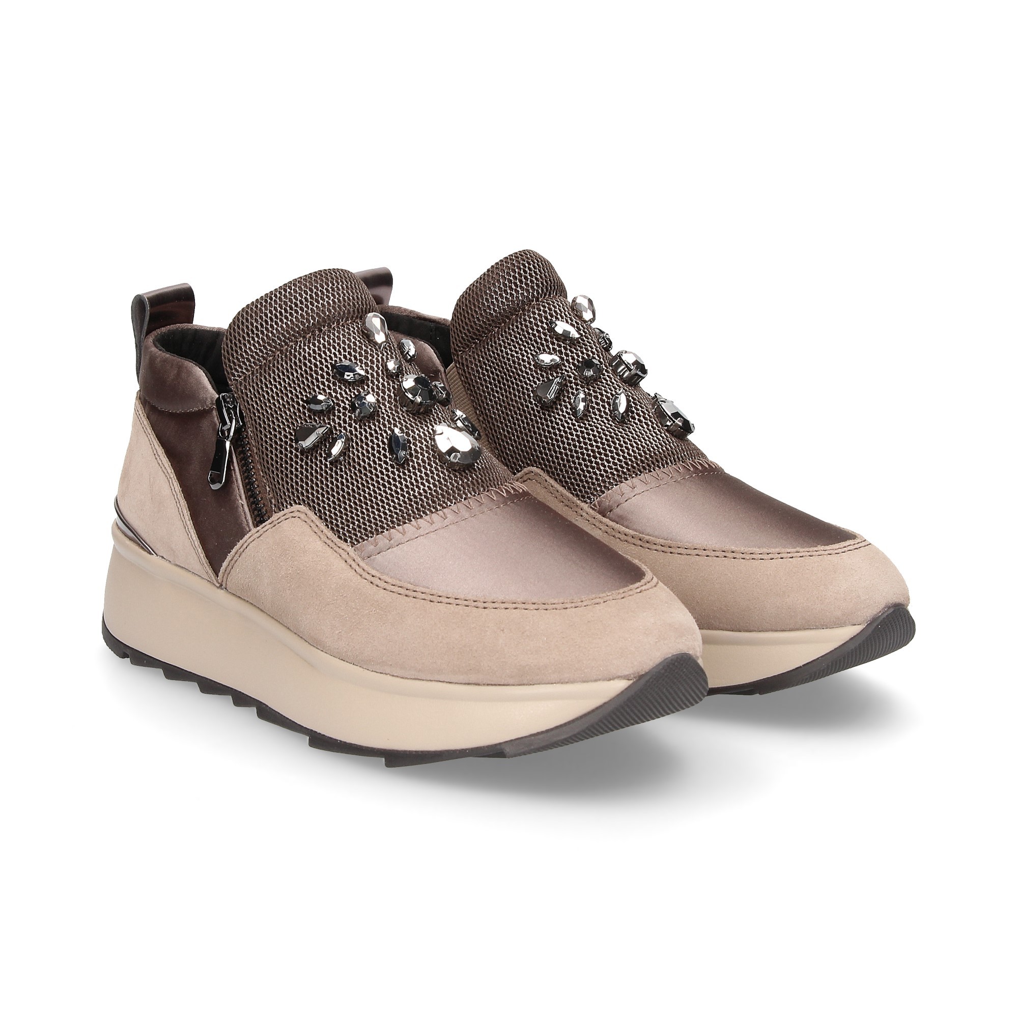 GEOX Zapatillas de Mujer D745TA MARRON C6103
