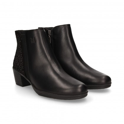 BOTIN TACOHAS TALON PEAU NOIRE