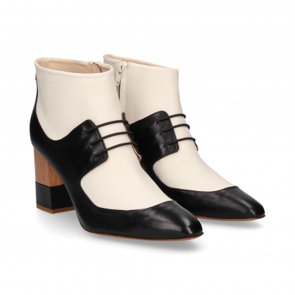 BOTIN CORDON NEGRO BLANCO