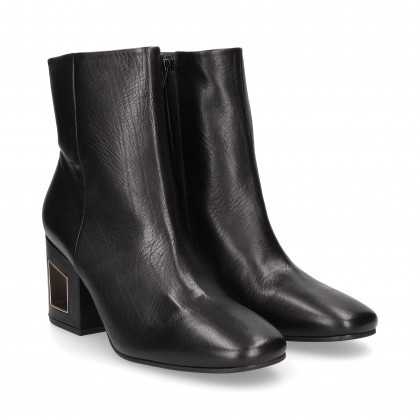 HOHLFERSENSTIEFEL SCHWARZES LEDER