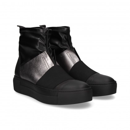 BOTIN LYCRA PUNTA ELAST BICOLOR NEGRO