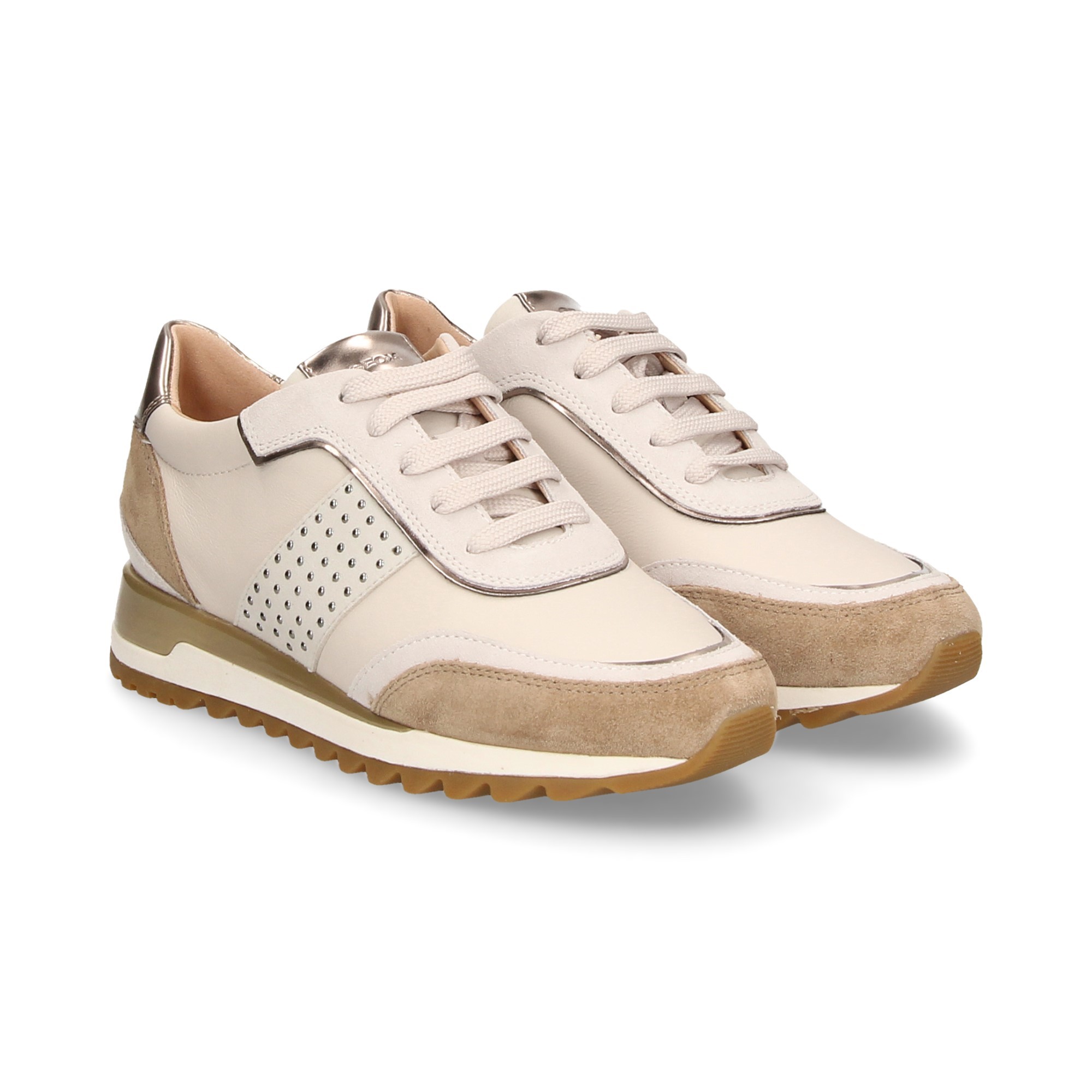 paraguas dialecto corriente GEOX Zapatillas de Mujer D94AQA OFF WHITE