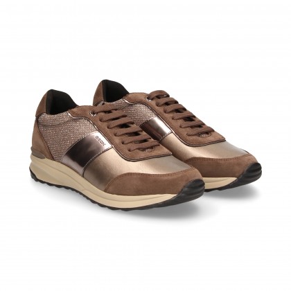 DEPORTIVO ANTE/METALIZED TAUPE