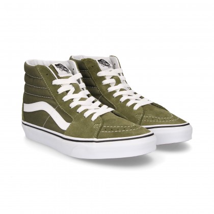 vans verdes bota