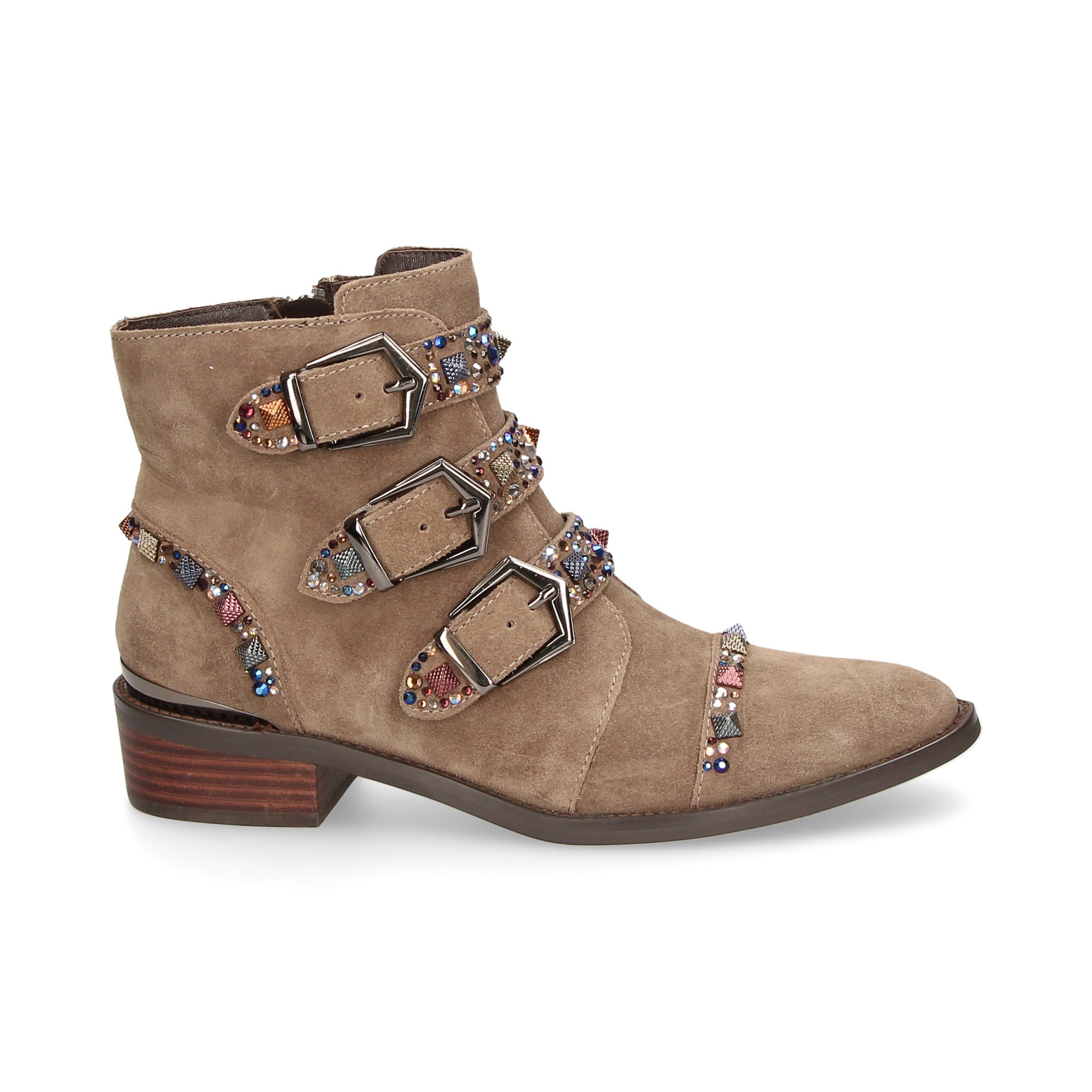 ALMA EN PENA Botines planos de Mujer 262 TAUPE