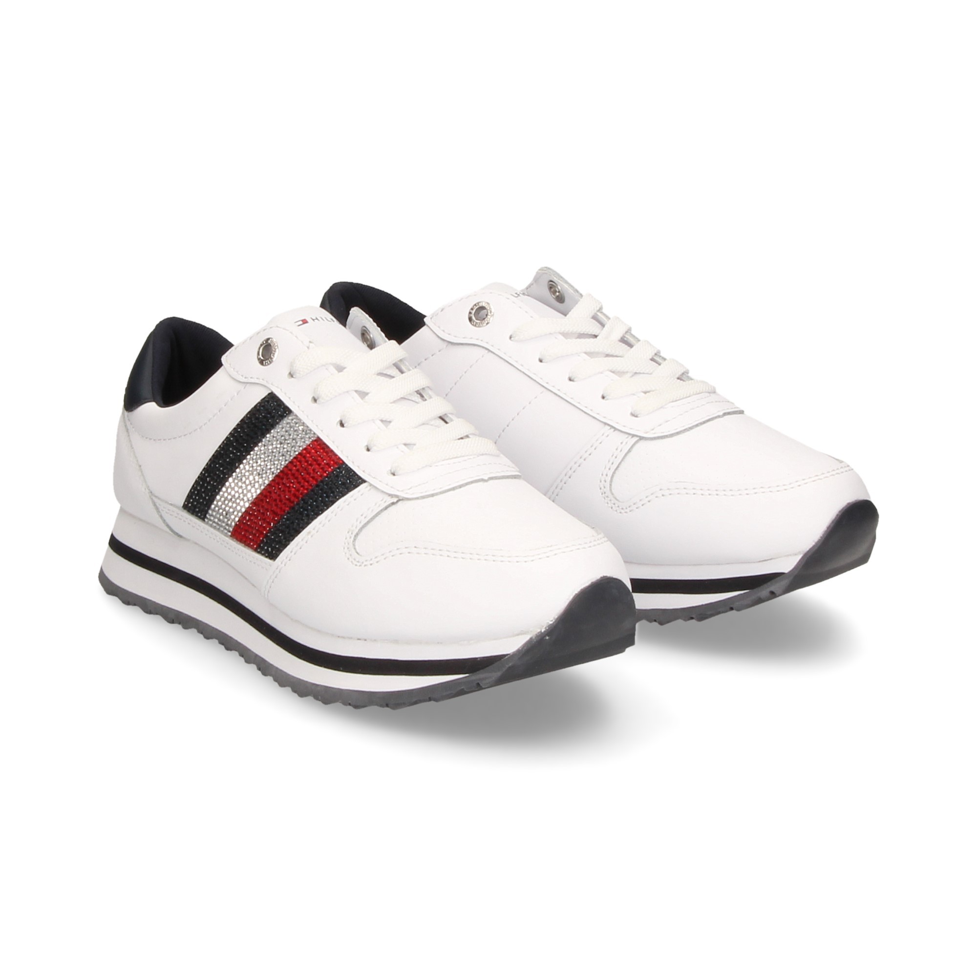 Tommy hilfiger hotsell crystal sneakers