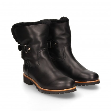 VELCRO NOIR BOTIN NAPA