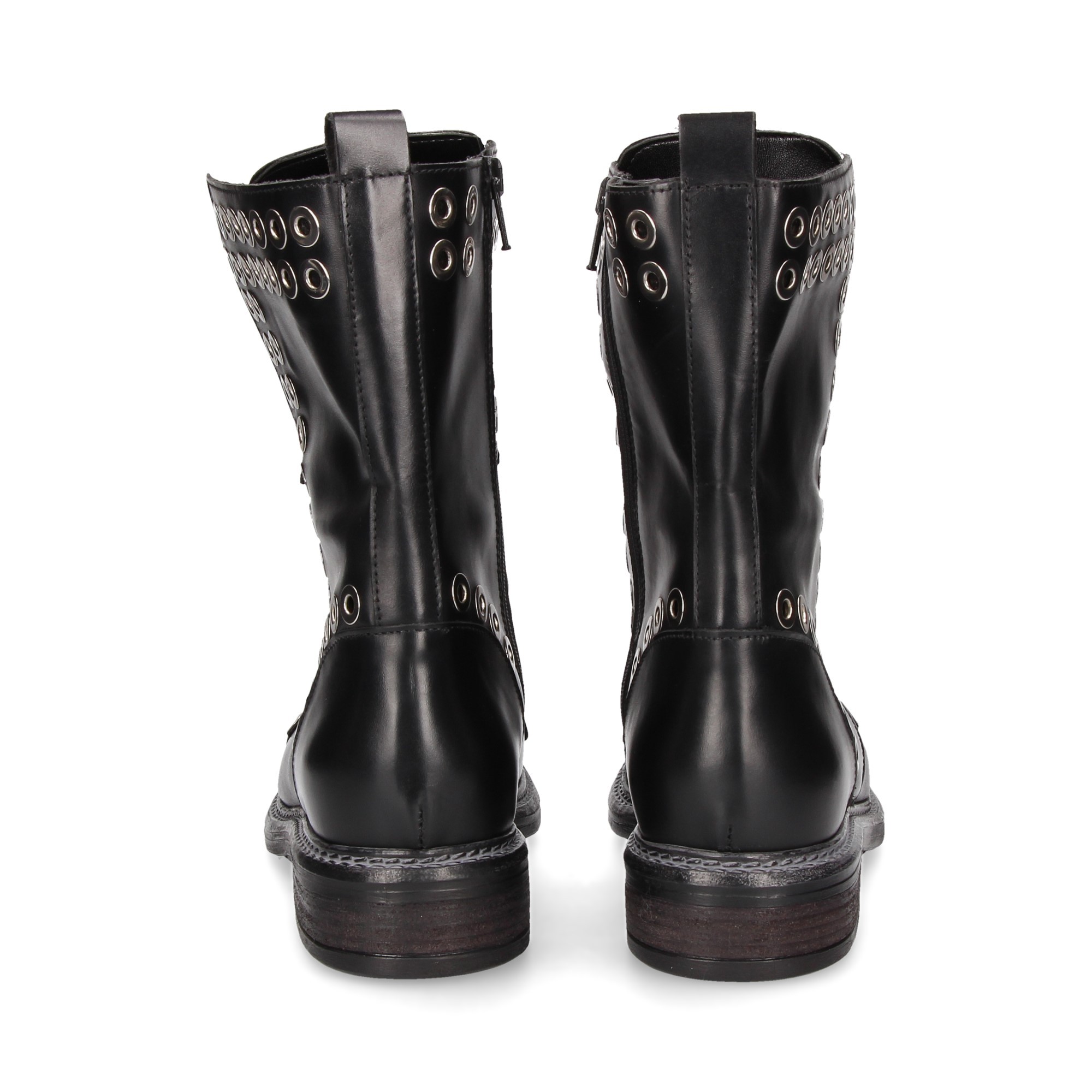 ALBANO Botas planas de Mujer 7006 NEGRO