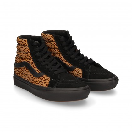 BAND NEGA LADOS LEATHER BLACK BOTIN