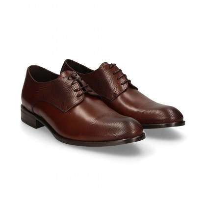 BLUCHER PUNTO E CORDONERA PIXEL MARRON