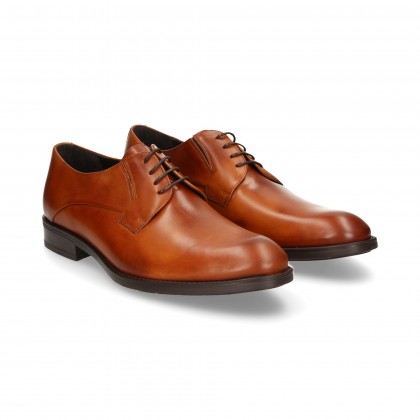 BLUCHER CORTE LADO CUERO