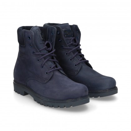 BOTIN COLAR NUBUCK MARINHO