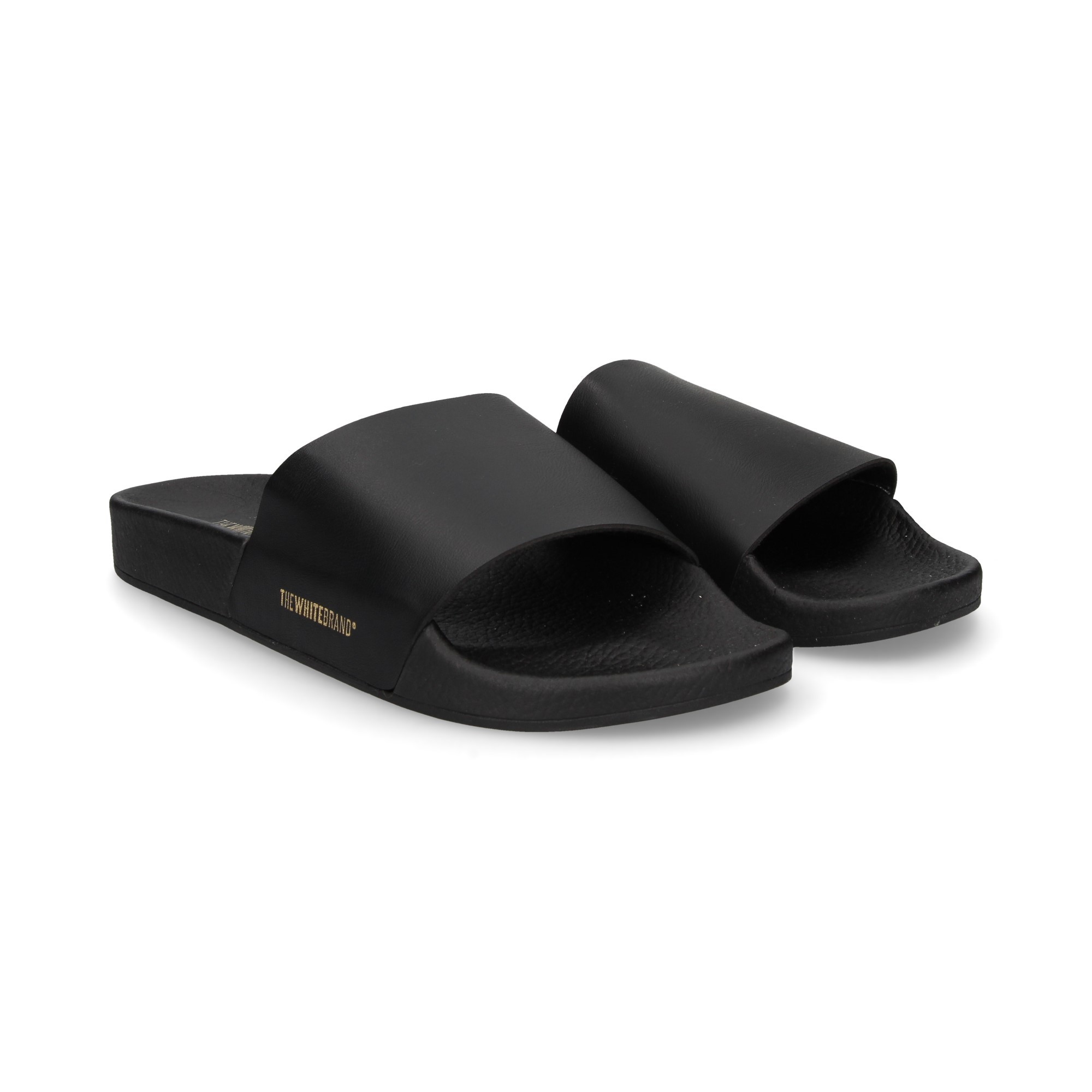 The white top brand sandals
