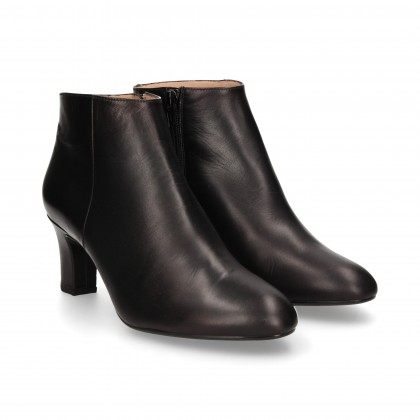 BOTIN PEAU NOIRE BASSE