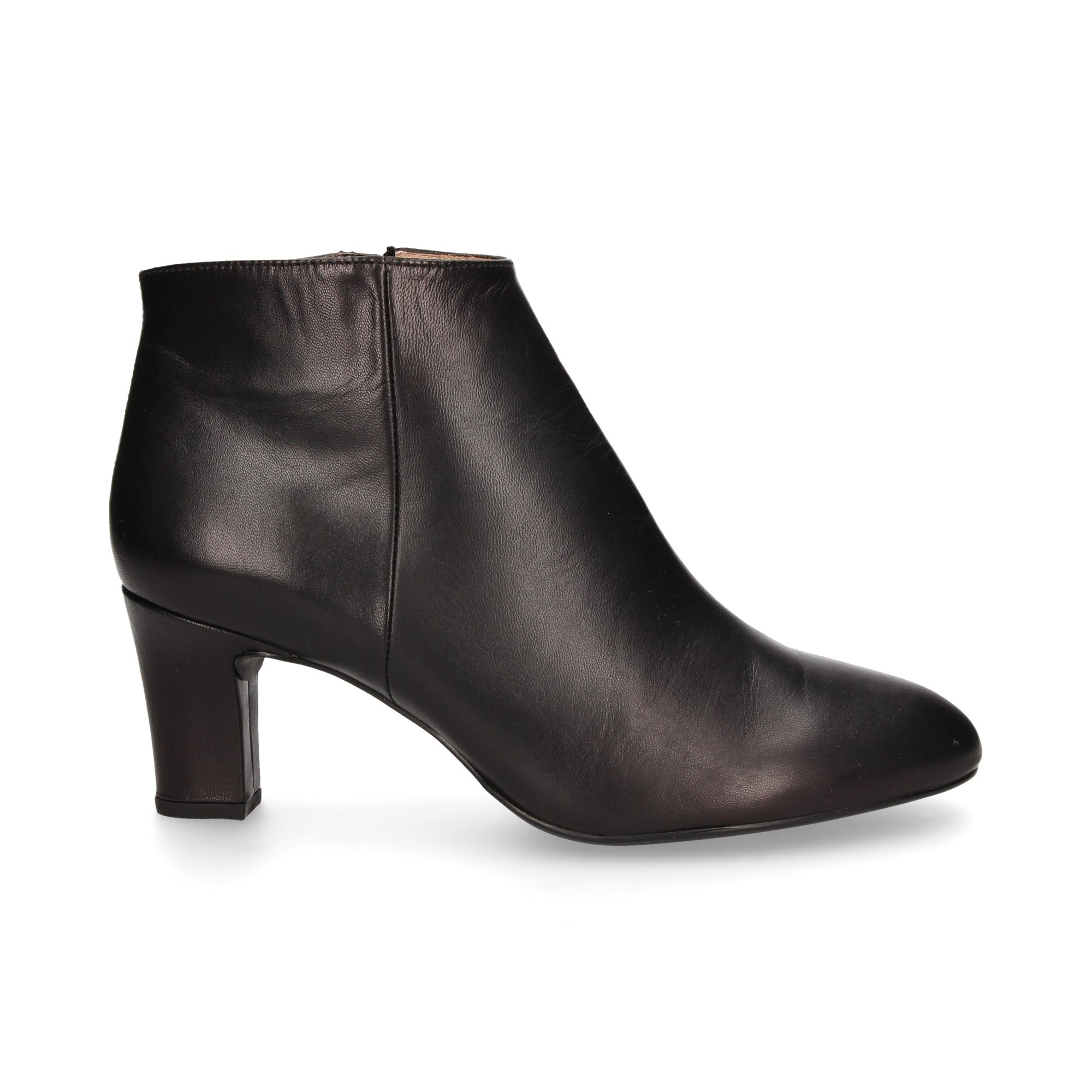 botin-peau-noire-basse