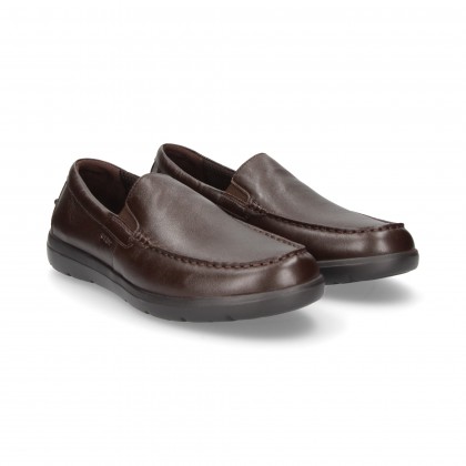 MOCCASIN BROWN LEATHER